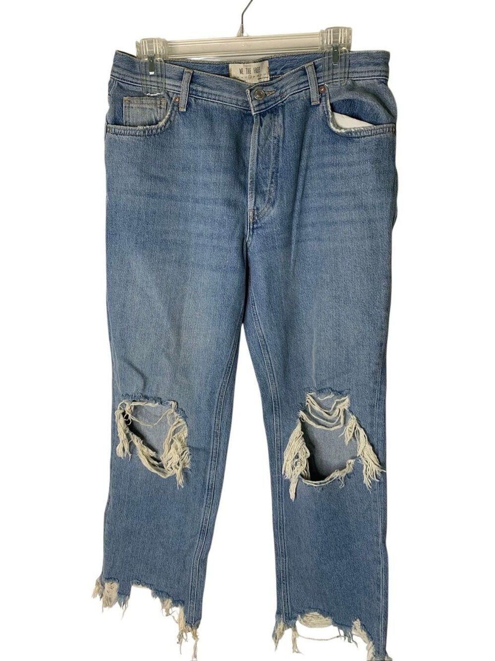 We The Free wide leg baggy jeans women's size 28